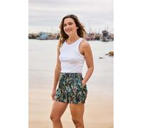 Animal Sand-Dune Womens Printed Shorts - Green - Green - Size: 6