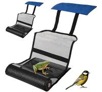 Animal Saving Escape Ramp for Pool, 2Pcs Animal Saving Escape Ramp for Pool Non-Woven with Weight Pocket and Floating Log Holder for Frog, Squirrel, Dog, Bird
