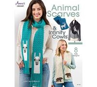 Animal Scarves & Infinity Cowls: 8 fun designs!