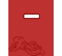 Animal Scribbles - Octopus Edition: Octopus edition of the Animal Grid Notebooks (7.5 x 9.25”) - 150 Pages, Grid Paper, Paperback Journal with ... Students, Families, or Subject Organization