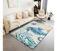 Animal Seahorse Area Rug 40 X 60 Cm ，3D Printed Indoor Carpet，3D Digital Print Carpet Living Room Bedroom Sofa Mat Door Mat Home Decoration, Soft Stain Resistant Easy Clean /7127086185998