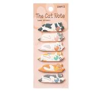 Animal Self Adhesive Notes, Notepad with 180, Sheets of Self Adhesive | Ergonomic Funny Cats, Sticky Notes Women Students, Boys Girls Teacher, Children School And, Work Multiuse
