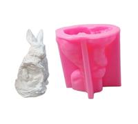 Animal Shape Rabbit Silicone Moulds Casting Moulds Orament Epoxy Resin Plaster East Casting Rabbit Silicone Mould Oramental Resin