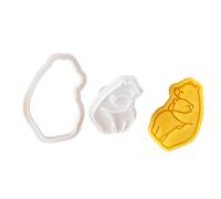Animal Shaped Cookie Stamp for Baking Enthusiasts Silicone Biscuits Molds Cookie Making Practical Kitchen Tool Cartoon Animal Cutter