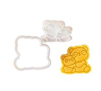 Animal Shaped Cookie Stamp for Baking Enthusiasts Silicone Biscuits Molds Cookie Making Practical Kitchen Tool Cartoon Animal Cutter