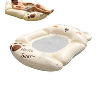 Animal Shaped Folding Float - Inflatable Lounge on the Water, Giant Summer Buoy, Thickened Raft Mat for Heavy Loads | Portable and Comfortable Accessory for the