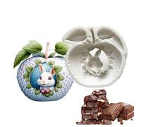 Animal Shaped Silicone Molds - Reusable Heat Resistant Silicone Utensil in Shape | Flexible Soap Molds, for Soap, Candles, Kitchen, Molding Figures