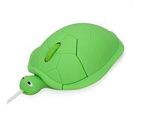 Animal Shaped USB Wired Optical Mouse - 1200DPI Fun Computer Mouse for Children, PC & Laptop Use with Colorful 3D Design