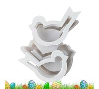 Animal Shapes - Hollow Bird Shape Concrete Decoration | Craft Mould for DIY Crafts - For Decorating Tables for Parties and Dinners, for Home, Rooms, for Holidays and Ho