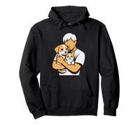Animal Shelter Kennel Technician Cleaning Kennels Saving Pullover Hoodie