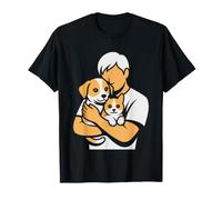 Animal Shelter Kennel Technician Cleaning Kennels Saving T-Shirt