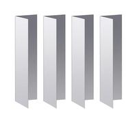 Animal Shield Door Seal Protector - 5.91 x 1.77 Inches, Chew-proof Self-Adhesive Sweep Cover, Pest Repellent Strips | Protection for Cellar and Garden Doors from Rodent Damage, Chew Protection Panel