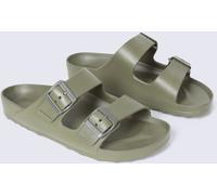 Animal Shore Mens Sliders - Green