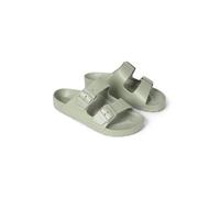 Animal Shore Women's Sliders - Lightweight Slip-On Sandals with EVA Cushioning - Spring Summer, Beach, Walking & Outdoors Light Khaki 7