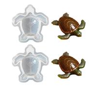 Animal Silicone Molds, 2/3Pcs Frog/Lizard/Turtle Resin Molds Flexible Baking Mold for Candle, Fondant, Craft Making