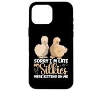 Animal Silkie Chicken Silky Farmer Case for iPhone 16 Pro Max