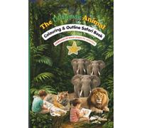 Animal Sketch & Colouring Book for Kids - Age 3-9, over 50 pages: Draw, Colour & Discover Amezing Animals