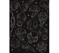 Animal Skull SketchBook: Gothic Wildlife Anatomy Sketchbook for Artists