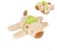 Animal Slap Band - Adorable Wrist Bracelet, Rotating Tail Bracelet | Capybara Plush Wrist Strap with Soft Fabric, Novelty Plush Animal Accessory for Children Sport