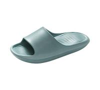 Animal Slippers Men Arch Fit Sandals for Men Bathroom Solid Home Women Couples Color Bottom Home Flat Animal Flip Flops Foam Sliders Outdoor Blue