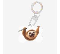 Animal Sloth Dog Tags for Pets,Bone-Shaped Acrylic Pet ID Tags,Perfect for Small to Large Dogs and Cats,Cute & Functional