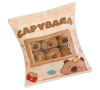 Animal Snack Pillow: Sturdy Fabrics Construction, Cute Snack Pillow | Animal Themed Cushion, Quirky Decor Accessory, Comfortable Pet Pillow, Ai Accent