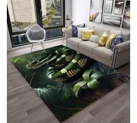 Animal Snake 3D Carpets For Living Room Home Decoration Bedside Sofa Table Large Kids Play Area Rugs Nonslip Bedroom Floor Mat Entrance Doormat 100 X 200 Cm - Easy Clean /3812212495071