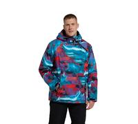 Animal Snowy Mens Snow Jacket - Breathable Lift Pass Pocket & Waterproof - For Autumn Winter, Skiing & Outdoors Active Red XL