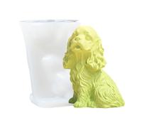 Animal Soap Molds - Three-dimensional Silicone Molding Shapes, Epoxy Resin Molds, Reusable Plaster Carving Templates for Dog Candle Crafts and Cha