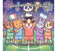 Animal Soccer Cup: Coloring Book for kids