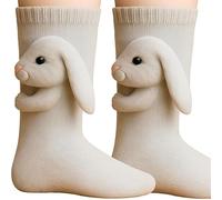 Animal Socks,3D Knitted Sloth Sock, Hugging Socks by Hand-Crocheted, Cozy Animal Sock for Christmas stocking for Women