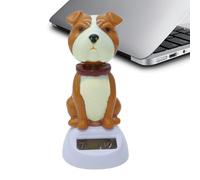 Animal Solar Bobbleheadd - Solar Dog Dashboard Toy | Standing Bobbleheadd Display For Car Window Auto Ornament Mascot Sculpture Toylet Critters Gizmos Wobbler Collectible Figurine Decoration Accessory