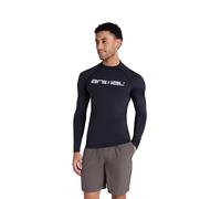 Animal Sonny Mens Logo Rash Vest - Repreve® Our Ocean™ Recycled, Quick Drying Top with UPF 50+, Chlorine & Saltwater Resistant - for Summer, Beach & Surf