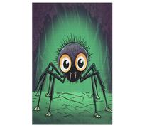 Animal Spider Puzzles 1000 Pieces For Teens And Adults - Wooden Jigsaw Puzzle Family Activity Educational Games （78×53cm）