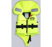 Animal Retro-Reflective Patches Adjustable Waist Split Front Lifejacket in Bright Yellow | Size: XS Animal Bright Yellow XS