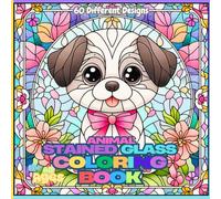 Animal Stained Glass Coloring Book: "Colorful Creatures: A 60-Page Stained Glass Animal Coloring Book for All Ages - Relaxing and Fun Designs ... Wildlife, Cute Pets, and Exotic Animals!"