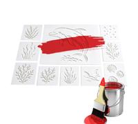 Animal Stencils for Painting Reusable - Sea Fish Stencil for Rock Cake Card