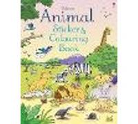 Usborne – Animal Sticker and Colouring Book – 1