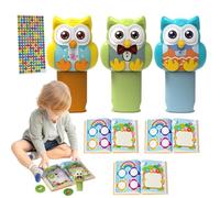 Animal Sticker Stamper - Refill Stickers and Book - Arts and Crafts for Boys and Girls Ages 3+, Easter Basket Stuffers, Plane Activities