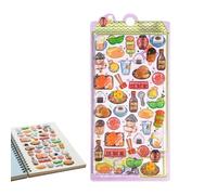 Animal Stickers, 3D Relief PVC Cute, 3D Cartoon Animal Cat Decal, For Laptops, Walls, Guitars, Suitcases, Travel Bags, Notebooks, Envelopes, Glasses, Tablets, Planner, Diaries