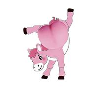 Animal Stickers - 9 x 6 cm, 3D Butt Decorations, Scrapbook Stickers for Water Bottles, Crafts, Journaling, Classroom, School