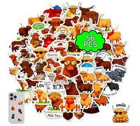 Animal Stickers,Cute Assorted Artistic Vibrant | Theme Stickers For Stationery Decoration | For Boys Teens Kids Scrapbooking Journaling Skateboard Phone Cup