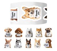 Animal Stickers - Roll of 500 Pieces Aesthetic Thanksgiving Stickers | Small Animal Adhesives | Colorful Stickers for Children Boys Teenagers Adults Students Teachers Kindergarten Toddler | Ro