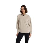 Animal Stockholm Women’s Half-Zip Fleece - Soft & Breathable Sweatshirt with Snug Fit, Great for layering - Spring, Summer, Walking & Outdoors Beige Women's Size 18