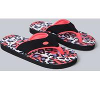 Animal Swish Kids Flip-Flops - Bright Pink - Bright Pink - Size: 10