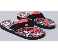 Animal Swish Kids Flip-Flops - Bright Pink - Bright Pink - Size: 13
