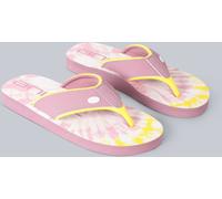 Animal Swish Girls Recycled Flip Flop Fuchsia Kids Shoe 10 UK Child
