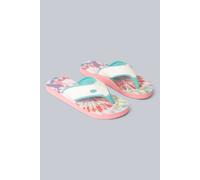 Animal Swish Kids Flip-Flops - Slip-on & Lightweight Footwear with Soft Padded Straps for Boys & Girls - Best for Spring, Summer, Beach & Outdoors White Kids Shoe Size 12