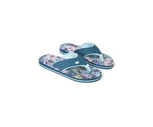 Animal Swish Womens AOP Flip Flops - Slip-on, Lightweight Sandals with Soft padded upper straps - For Spring Summer, Beach & Outdoors Mint - Unicorn Adult Shoe Size 7