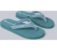 Animal Swish Womens Flip-Flops -Lightweight, Comfortable & Slip-on Footwear with Padded Straps - For Spring Summer, Beach, Walking, Outdoors Pale Green Adult Shoe Size 5